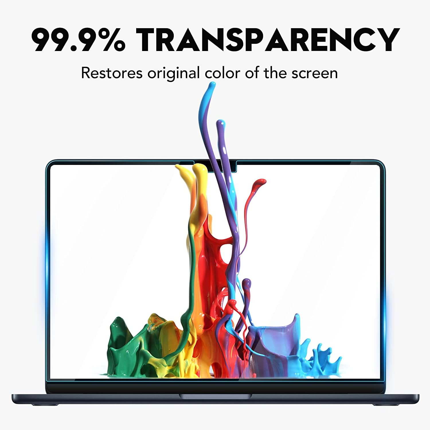 FILMEXT MacBook Air 13.6 inch Screen Protector 2022, Bubble Free Anti Blue  Light Screen Protector for Macbook Air 13.6 M2 2022 A2681-Eye