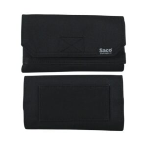 Horizontal Mobile Pouch Holster - Black