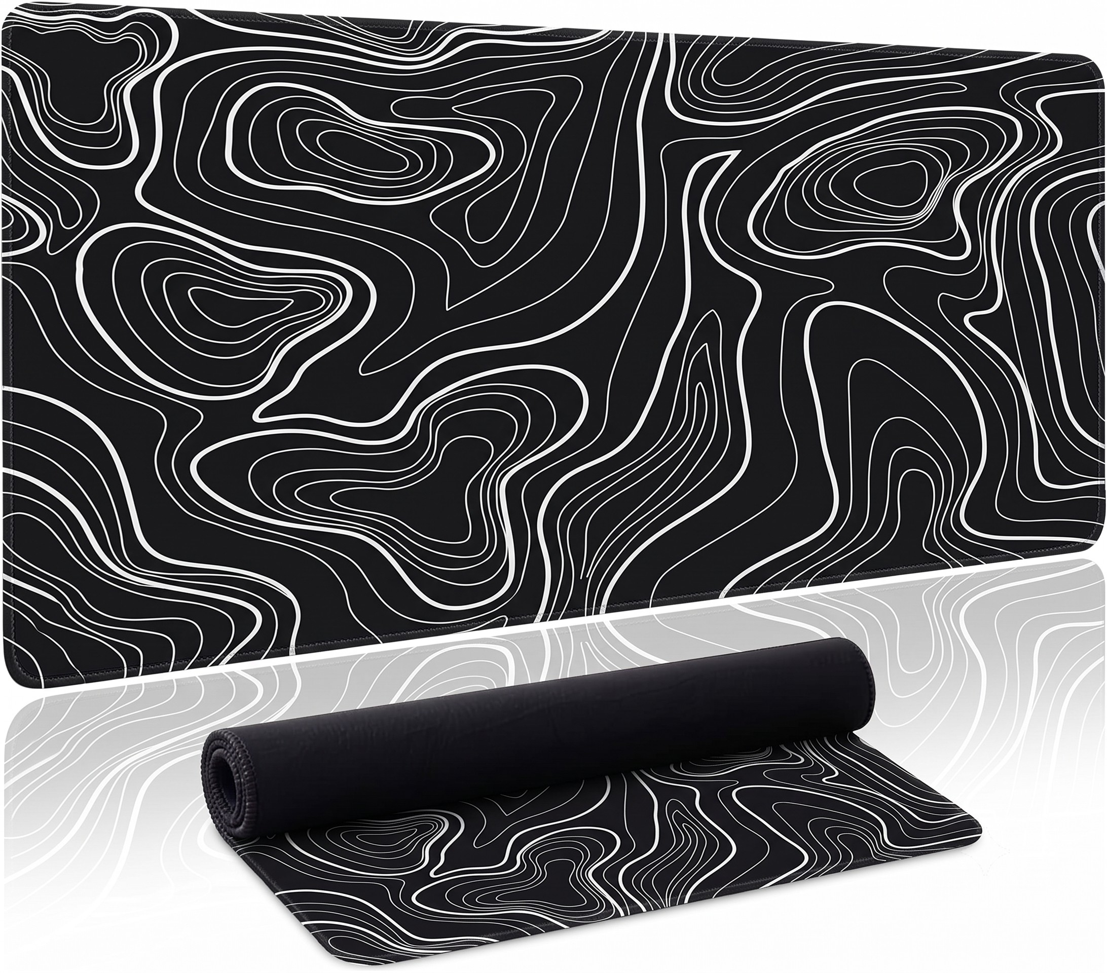gaming mousepad black