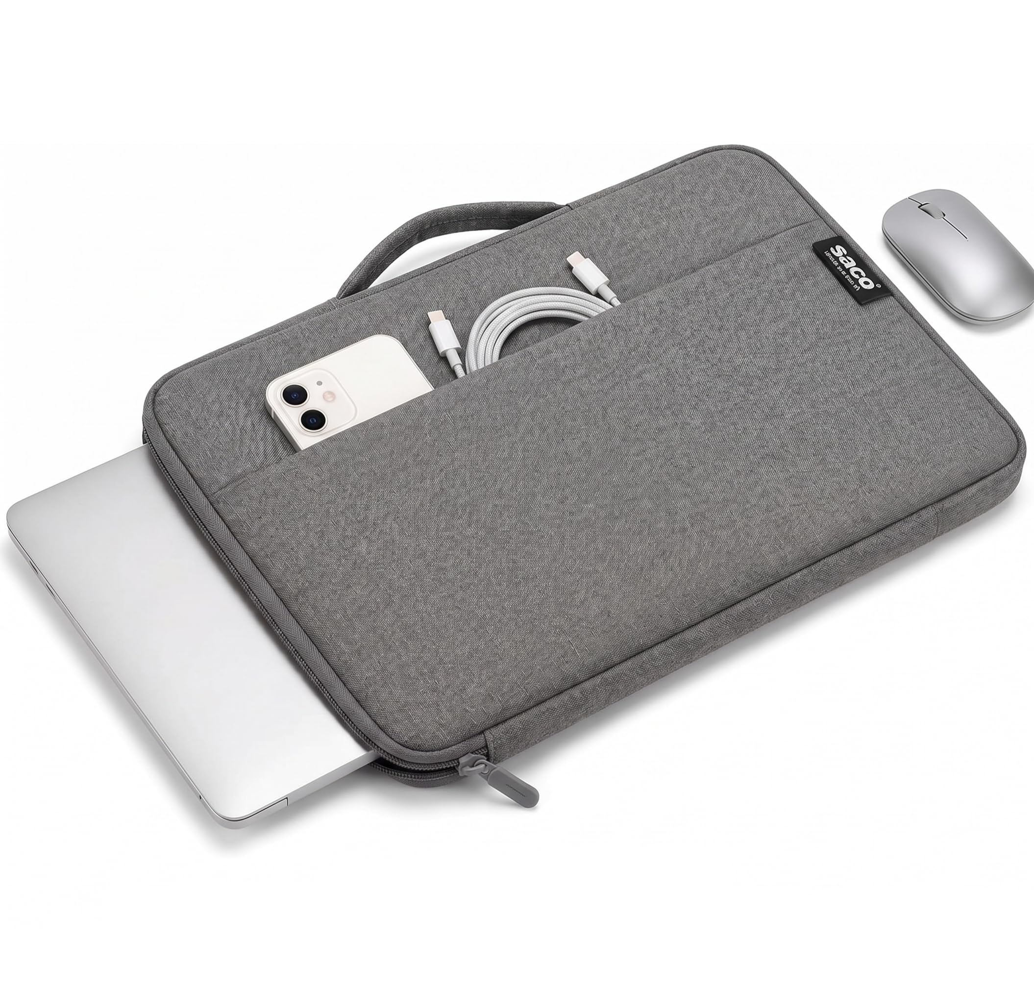 Saco Urban 14 inch laptop sleeve grey