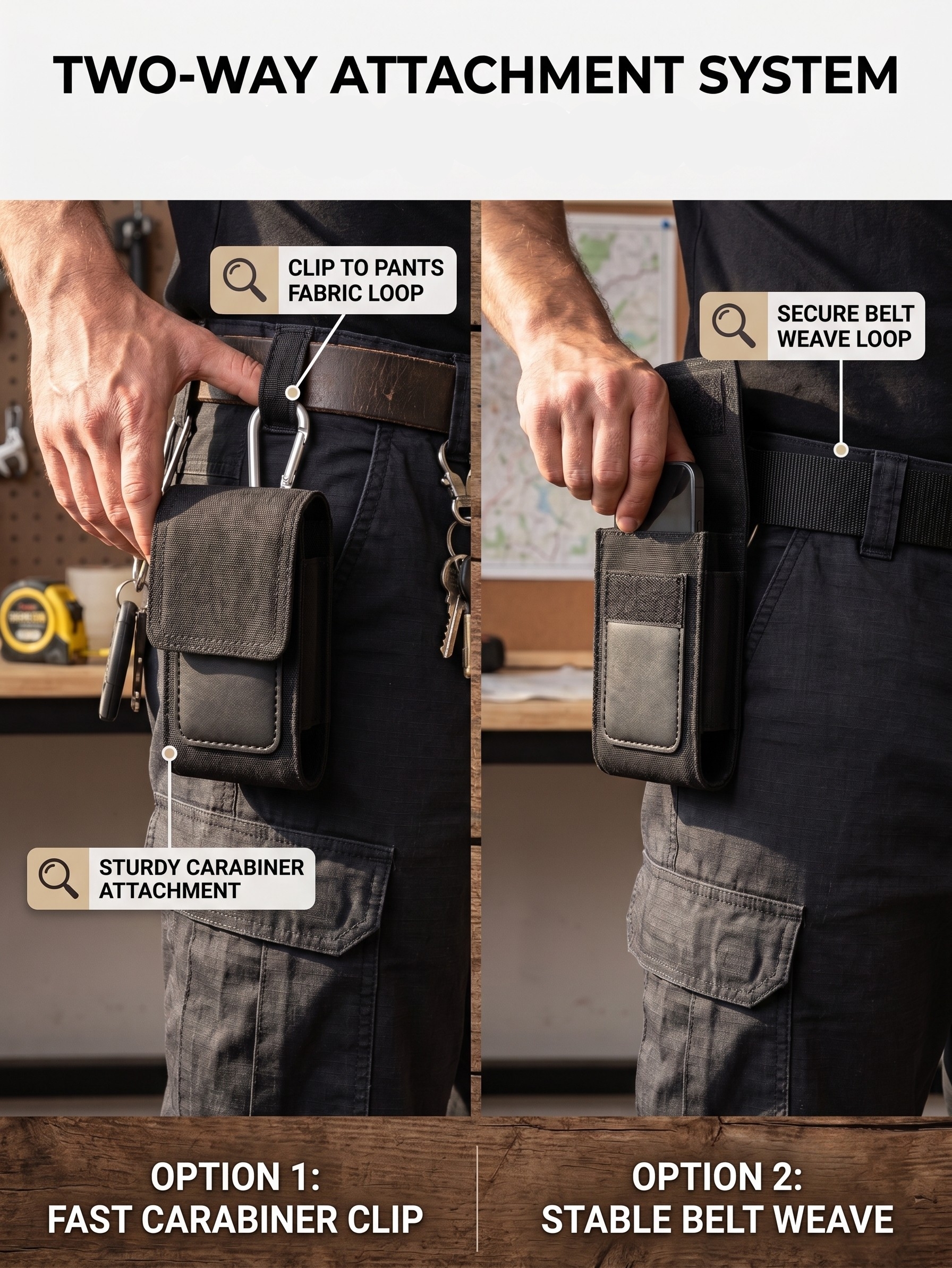 mobile phone pouch for men